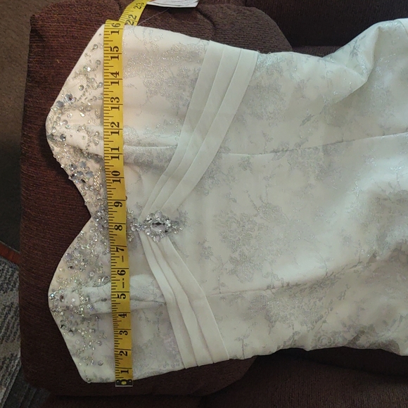 NWT Strapless wedding dress by Camille LA Vie - Picture 15 of 17